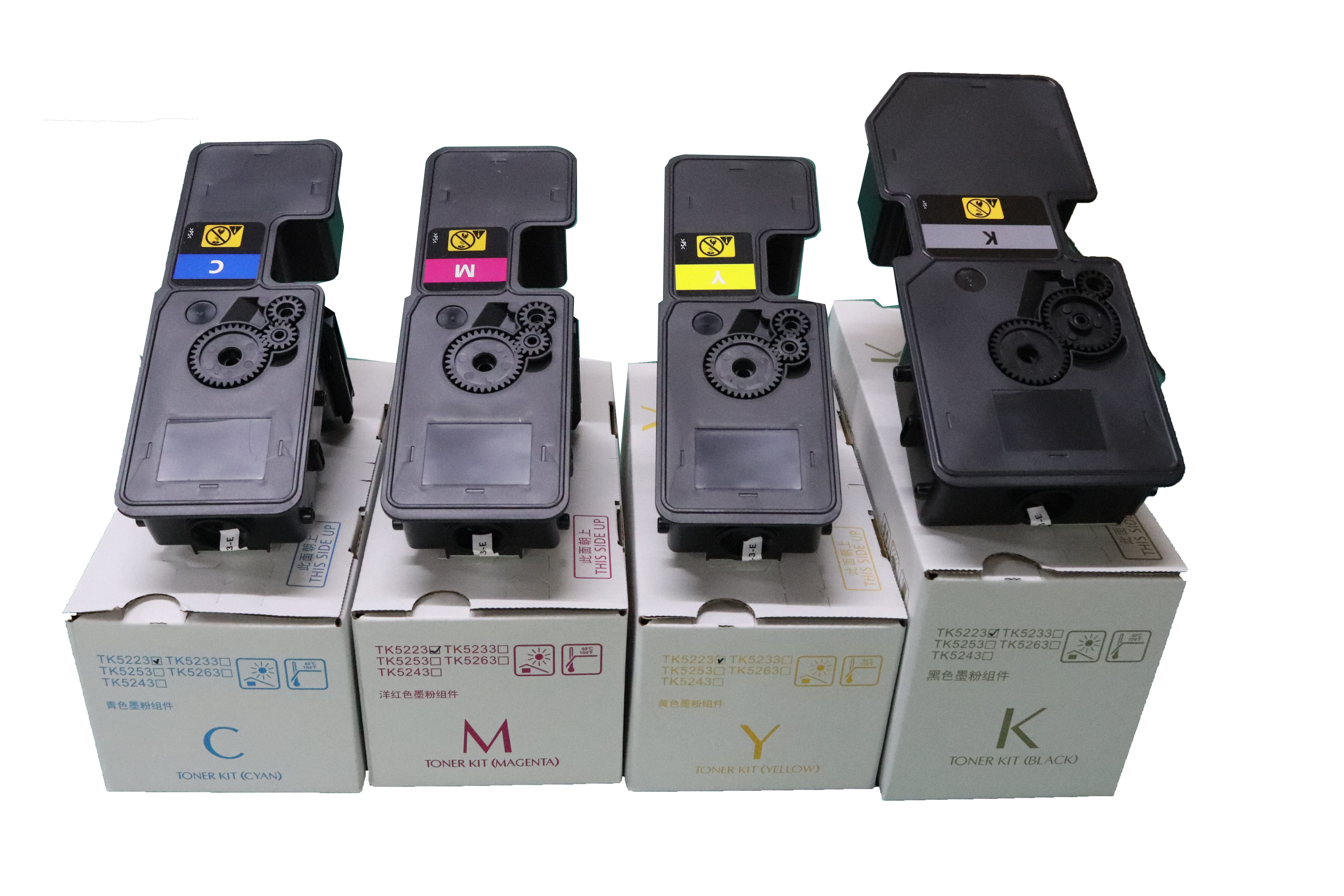 TK-5223BK/C/Y/M Compatible Toner Cartridge